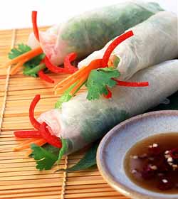 Vietnamese spring rolls