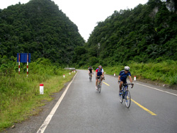 Biking to Dong Hoi