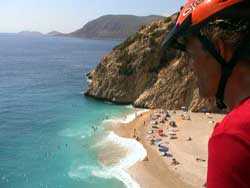 Cycling Turkey above the waters